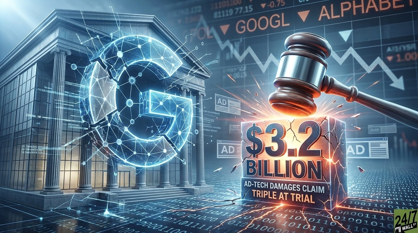 Google Faces a $3.2 Billion Ad-Tech Damages Claim That Would Triple at Trial