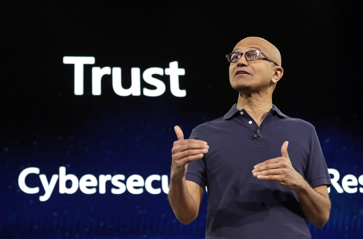 Microsoft’s security arm is now a $20 billion per year business - Yahoo Finance