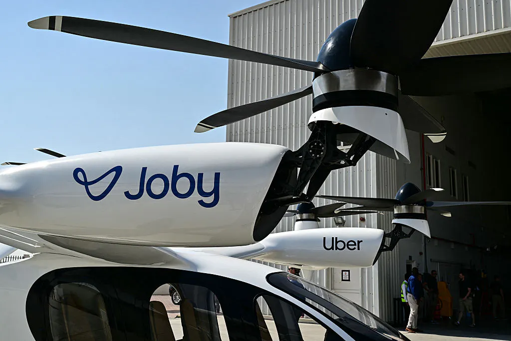 Joby announces plans to offer air taxi rides in the Uber app in Dubai