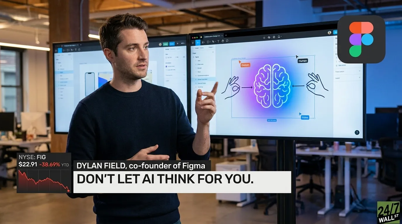 Dylan Field Says Don't Let AI Think for You. What It Means for Figma Stock