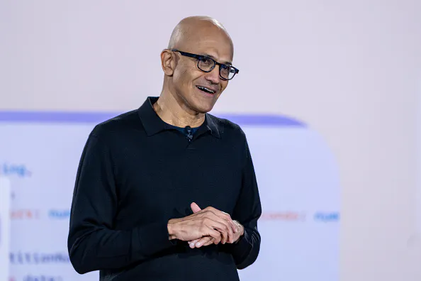 Microsoft drops after report that it lowered AI sales quotas in the face of lower-than-expected demand