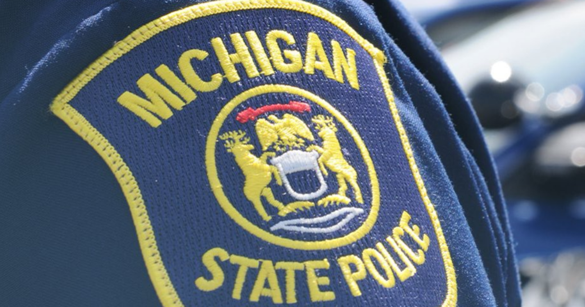 Michigan State Police, Kroger team up to feed 200 families - CBS News