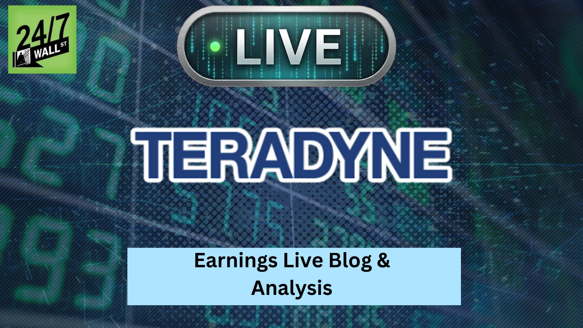 Why is Teradyne Stock Plummeting After-Hours? Look at the Company's Guidance