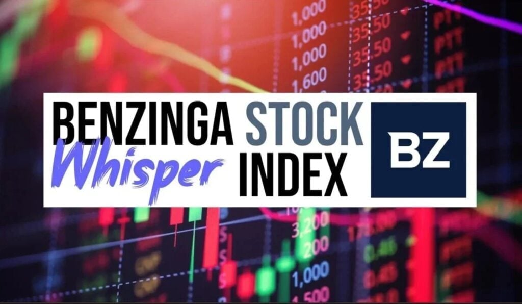 Benzinga's 'Stock Whisper' Index: Five Stocks Investors Secretly Monitor But Don't Talk About Yet
