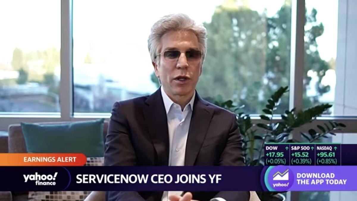 ServiceNow a 'beyond-expectations company,' CEO says