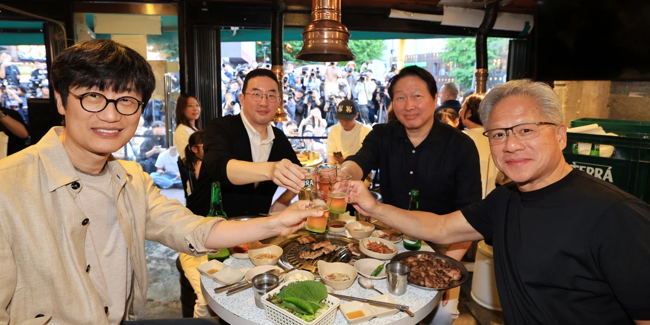 Nvidia Strikes AI Infrastructure Deals With South Korean Tech Firms