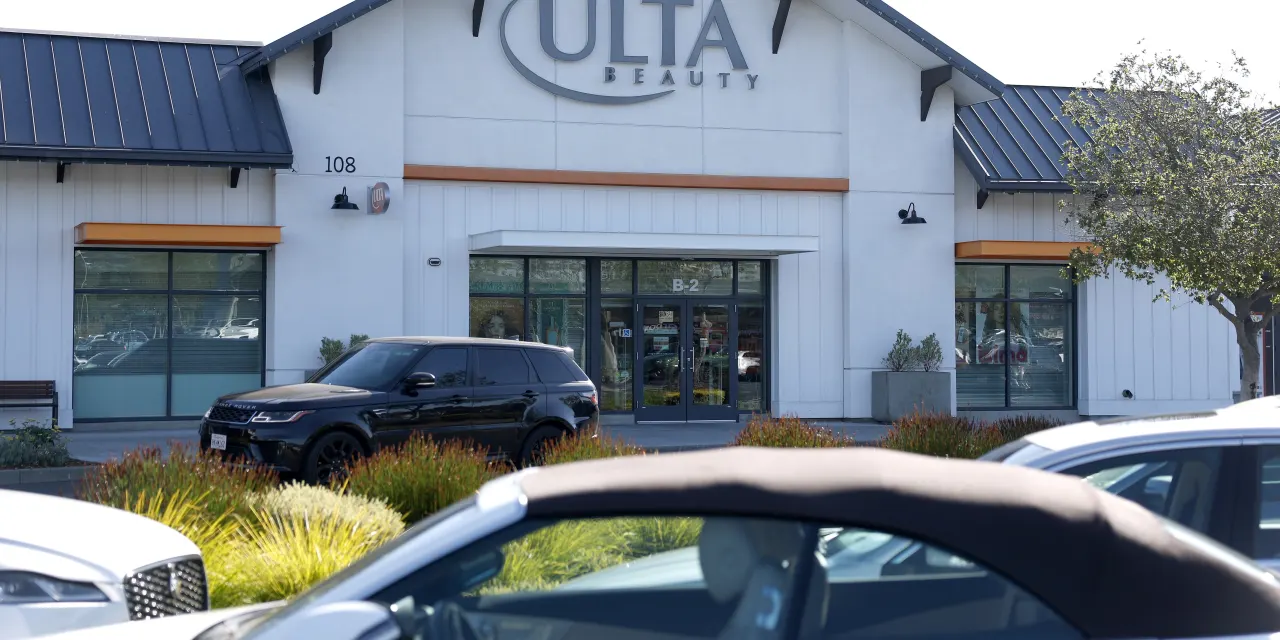 Ulta Beauty says it’s ‘increasingly mindful’ of effects that global conflicts have on shoppers, as profit forecast sinks stock