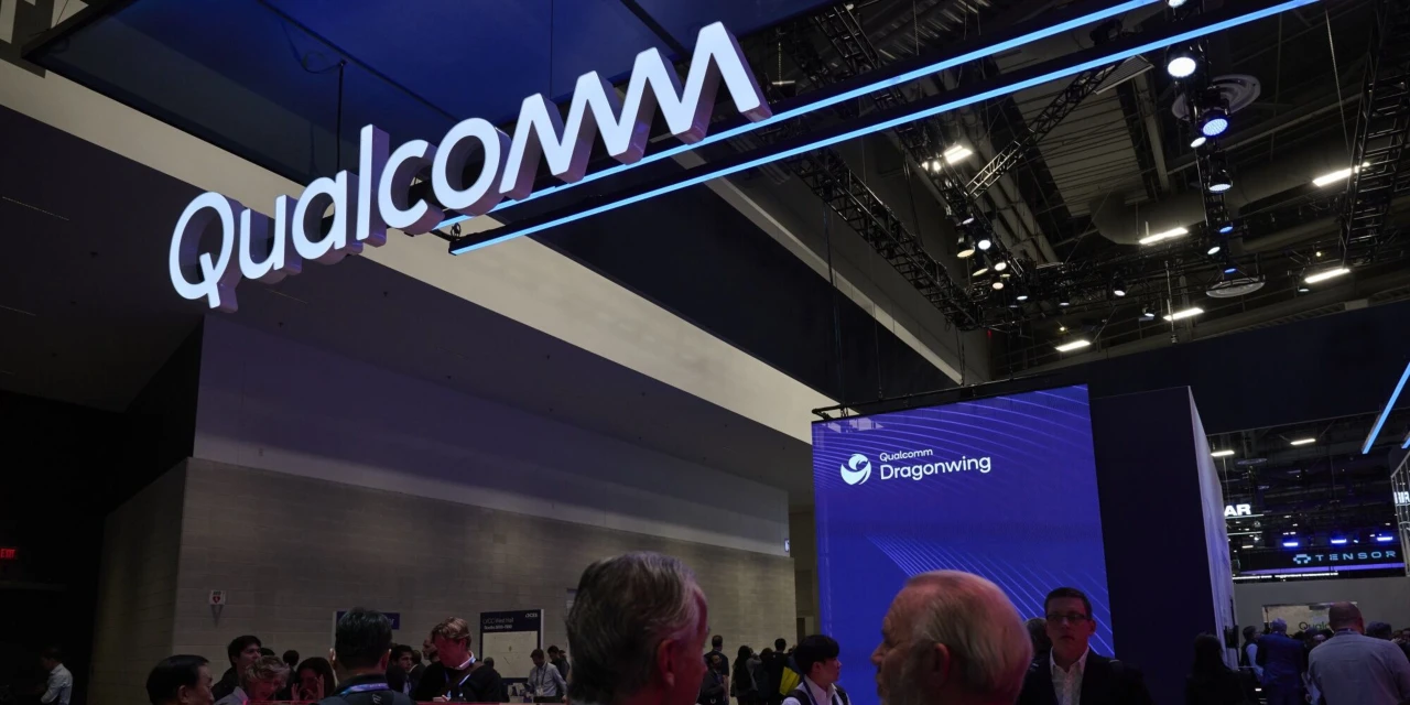Qualcomm First-Quarter Sales Rise, But Memory Shortage Dents Outlook