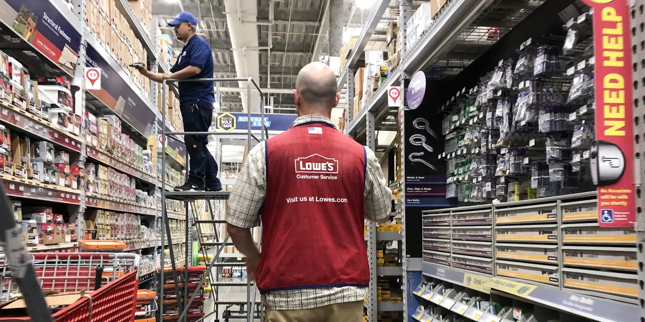 Lowe’s bests Home Depot on a key sales metric, and with an earnings beat