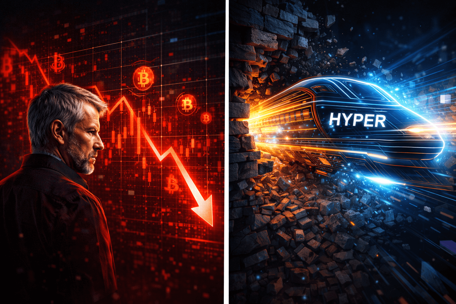 Saylor Buys $90M-Worth of Bitcoin Amidst Full Market Crash, While $HYPER Breaks Records