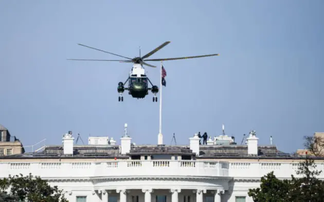 Trump thanks Lockheed Martin CEO as new White House heliport opens
