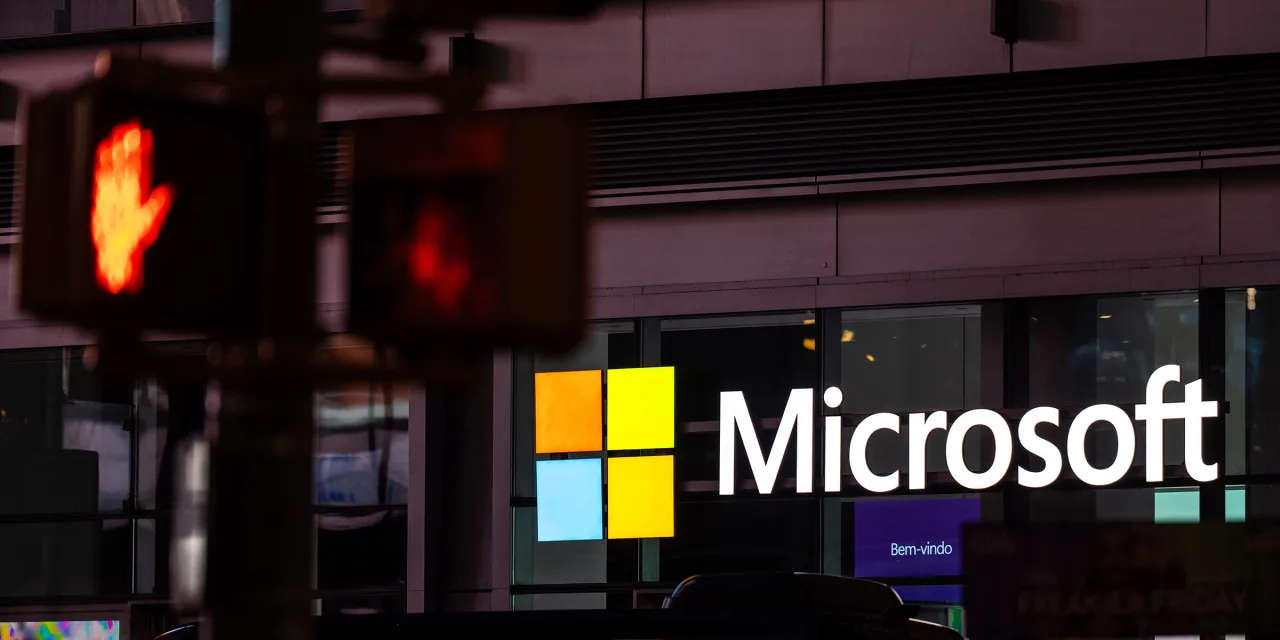 Microsoft and Other Tech Stocks Fall on Report About Reduced Ambition for AI Sales