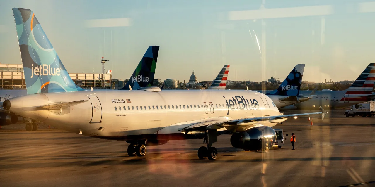 JetBlue’s stock turns positive for the year on merger talk