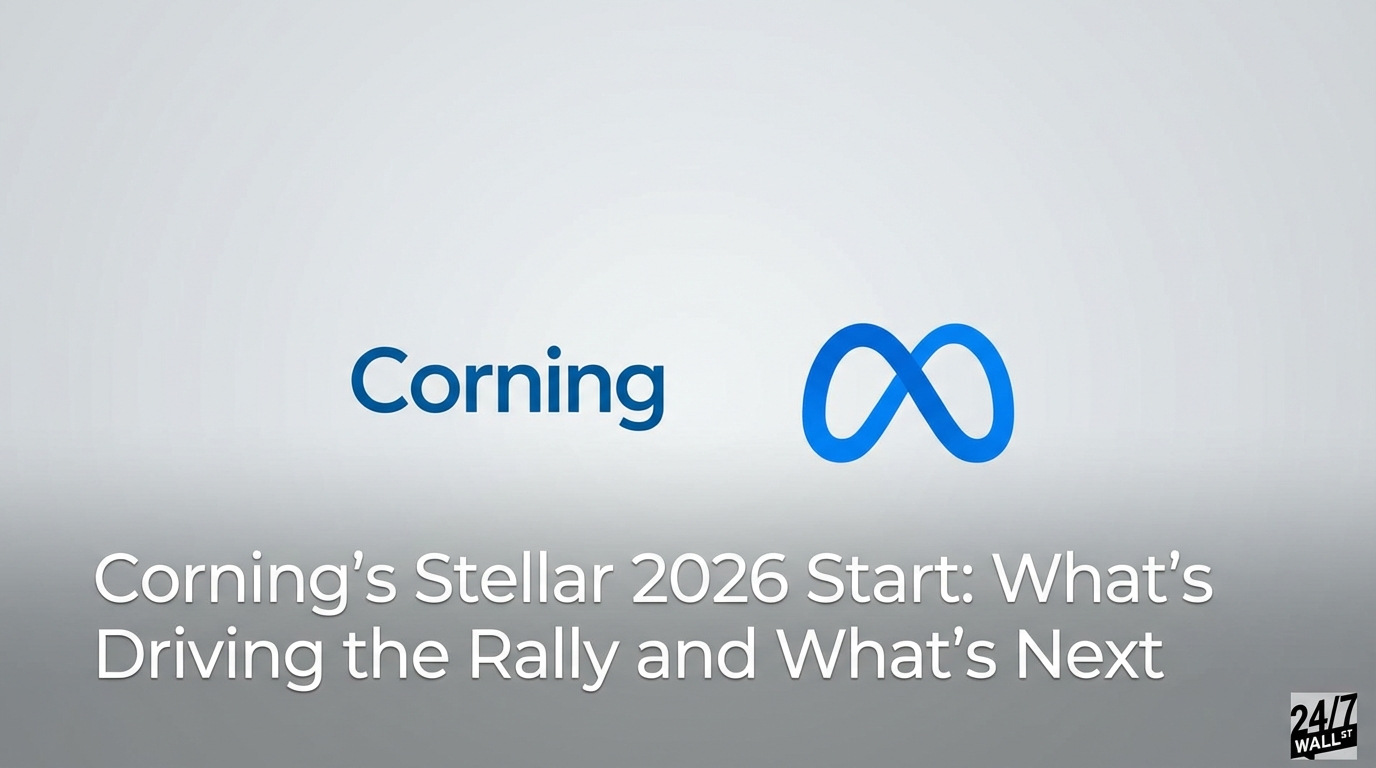AI Deals Drives Corning Shares Up 50% In 2026: Can the Rally Continue?