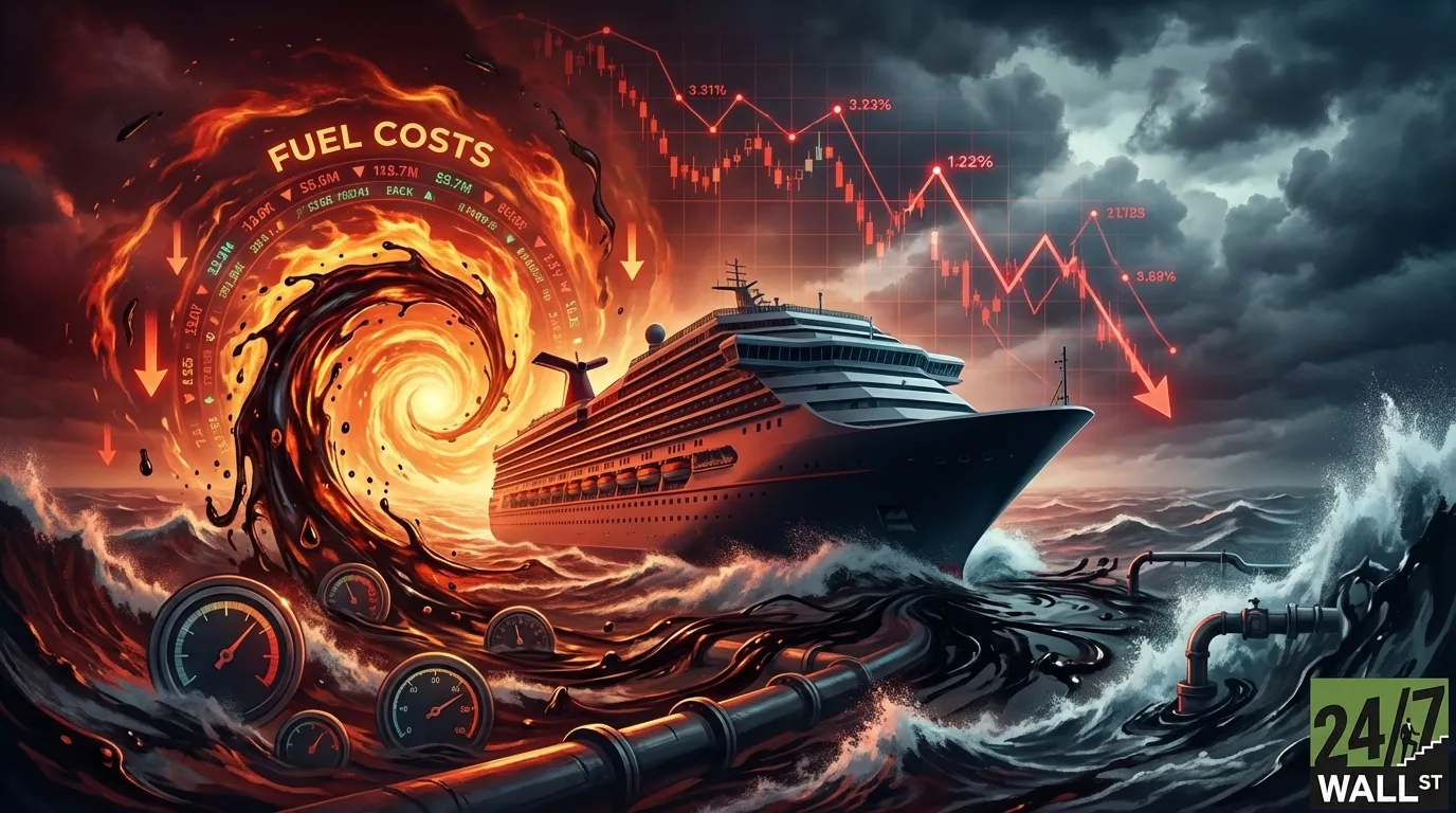 Carnival and Norwegian Cruise Line Fall 4%: Fuel Costs Are Winning the Battle Against Booking Strength