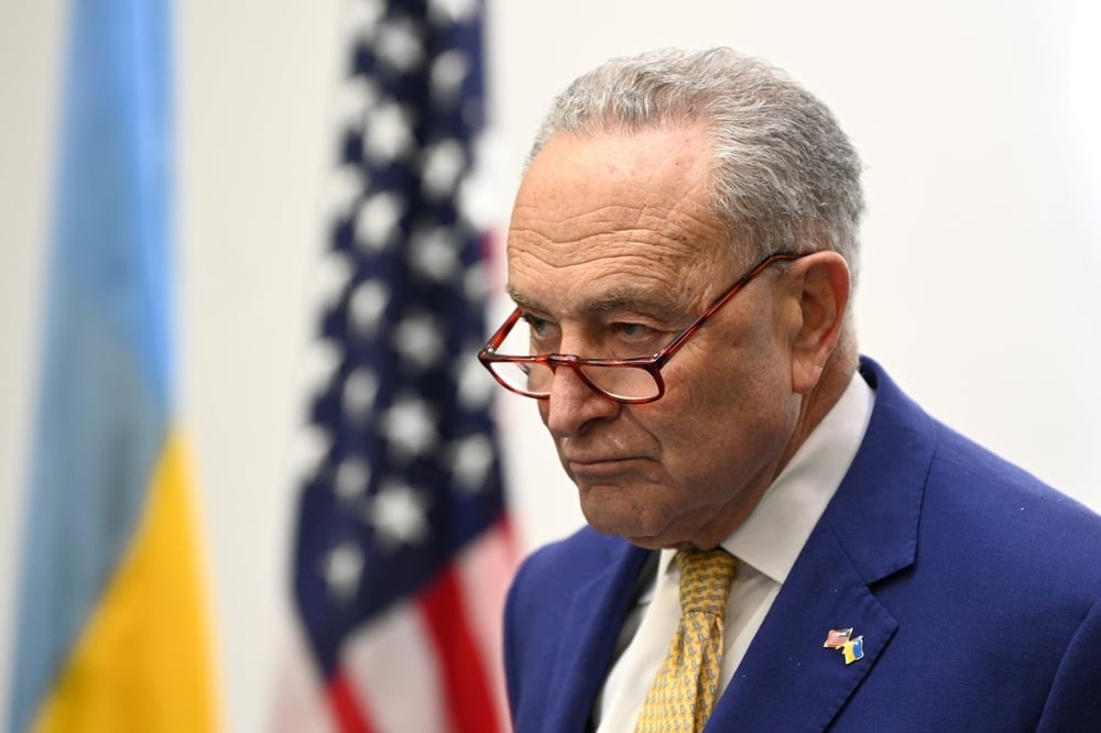 Chuck Schumer Calls Trump 'The Most Corrupt President' Over Truth Social's $100,000-a-Month Early-Access Feed: 'If This Were the CEO Of...'