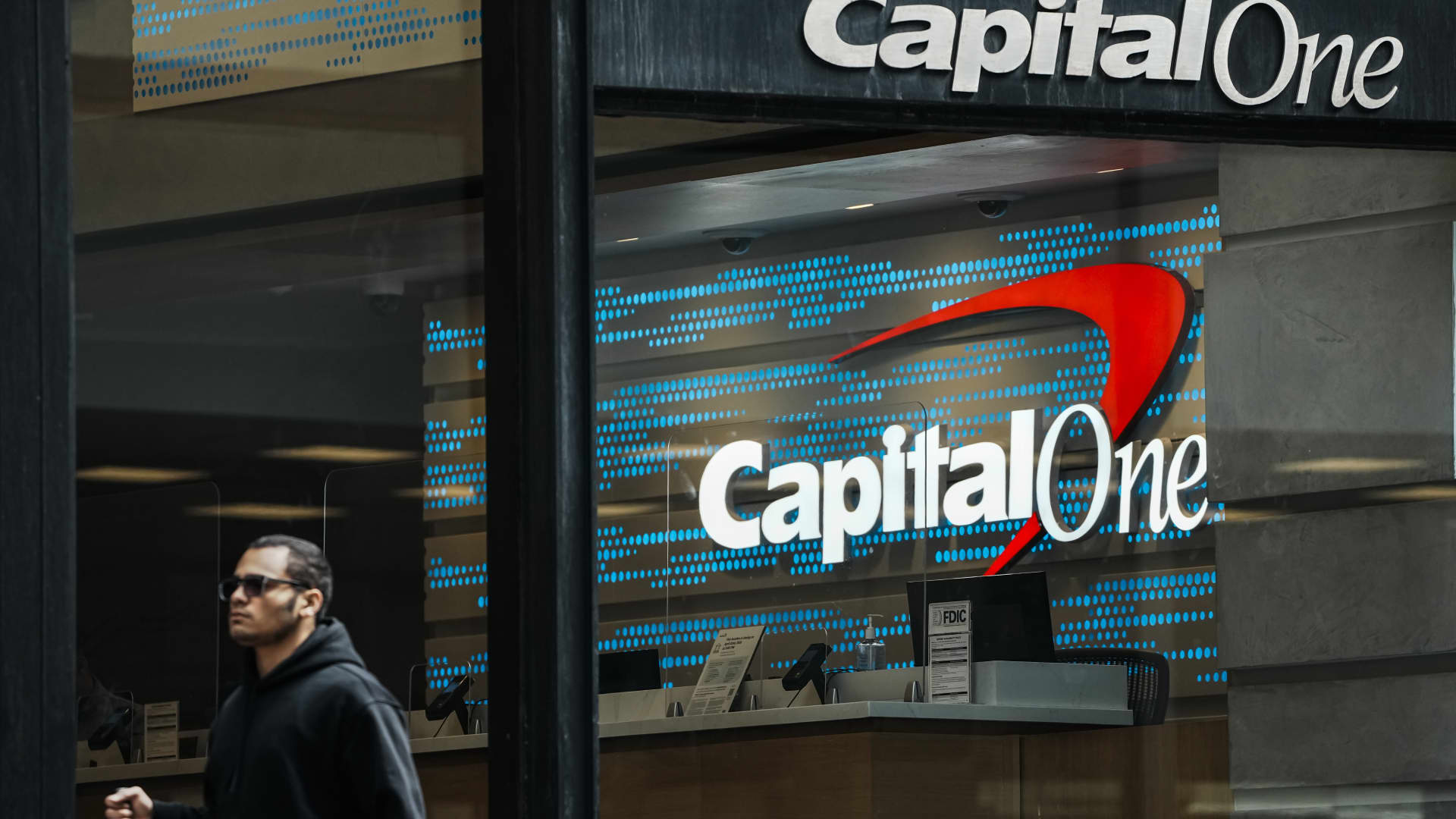 Capital One earnings were good enough but didn't answer the big question hanging over the stock