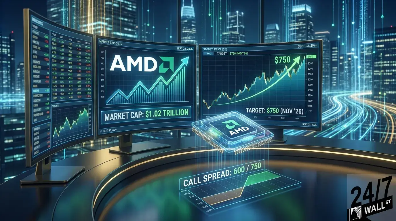 AMD Just Cracked $1 Trillion and One Strategist Says $750 Is Next