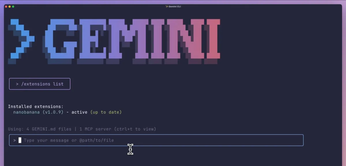 Google launches extensions system for its command-line coding tool