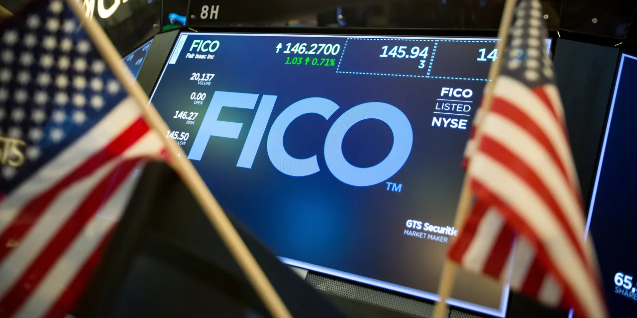 Fair Isaac Stock Scores Big With Pricing Change. Credit Bureaus, Not So Much.