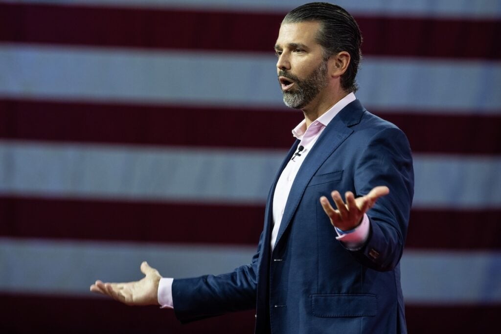 Trump Jr.-Linked Firm Reportedly Leads Billion-Dollar Funding Round For Polymarket, Pushing Valuation to $21 Billion