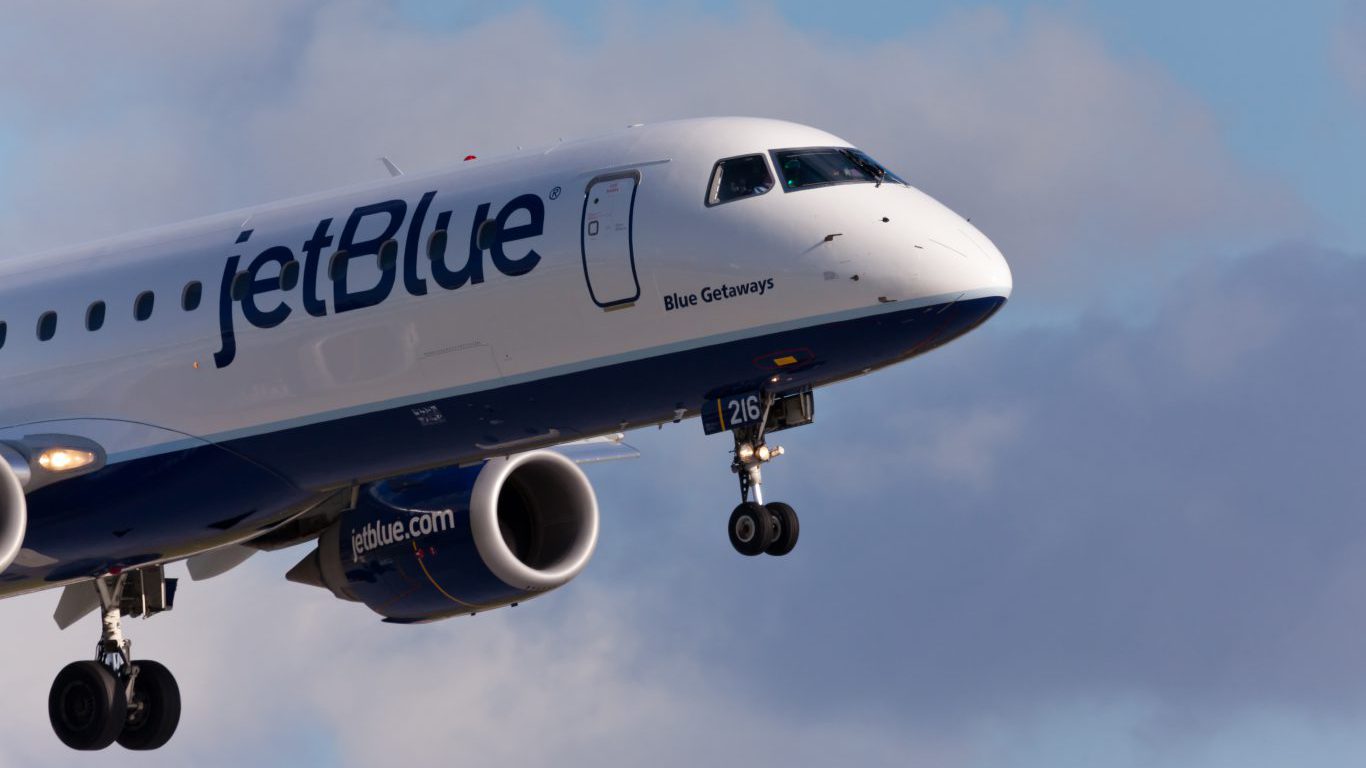 JetBlue Jumps 11% as Higher Fares Recapture Fuel Costs; Delta and American Airlines Inch Higher