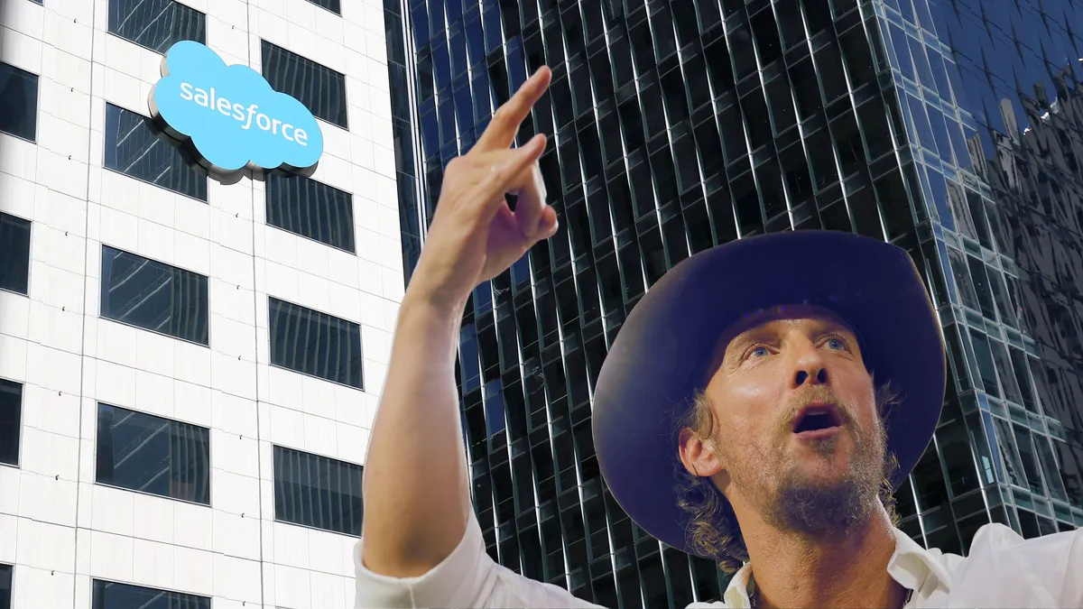Matthew McConaughey is still Salesforce's AI cowboy