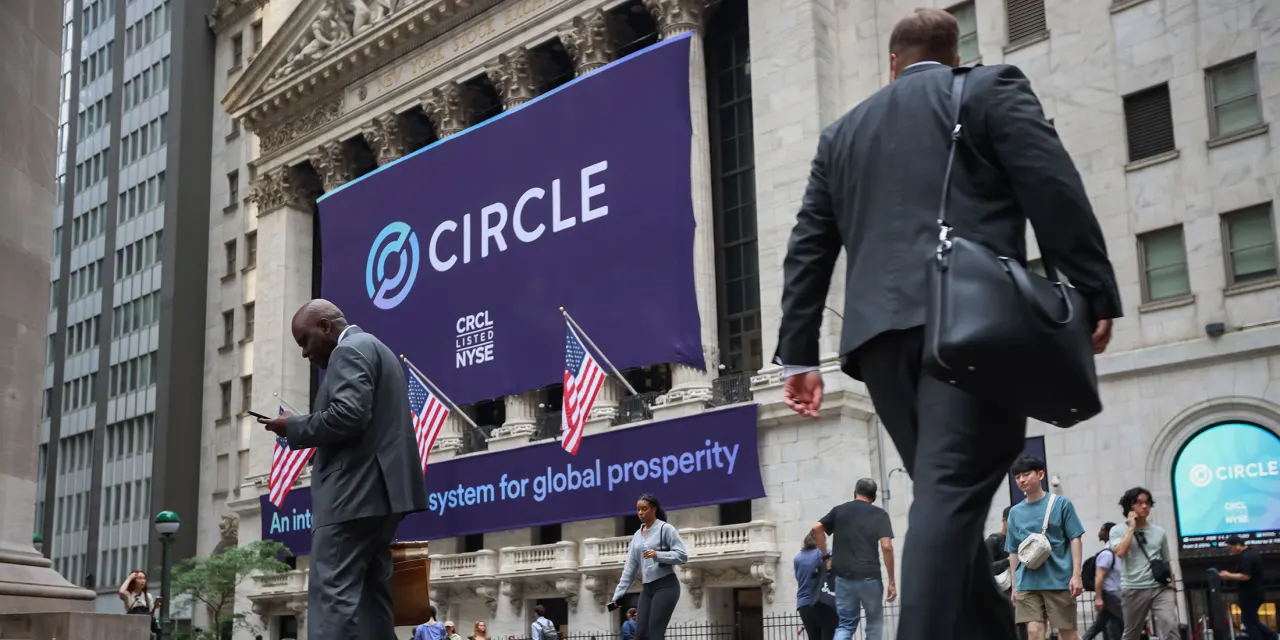 Circle Stock Sinks After Visa, Others Announce Rival Stablecoin Network