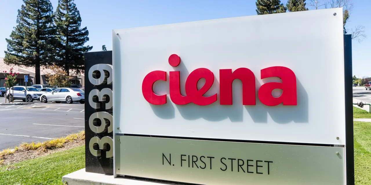 Ciena Stock Falls After Earnings Beat. Revenue Growth of 40% Wasn’t Enough.