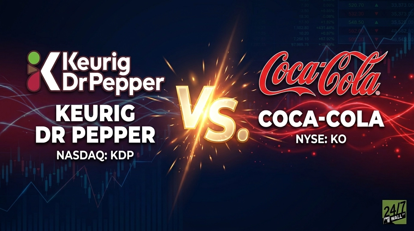 Keurig Dr Pepper Vs. Coca Cola: Buy Keurig Dr Pepper's Upside Over Coca-Cola's Expensive Low-Growth Premium