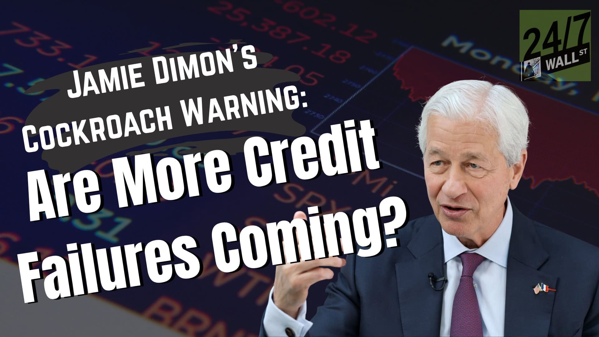JPMorgan CEO Jamie Dimon Warns Rising Corporate and Subprime Defaults Signal Broader Credit Crisis
