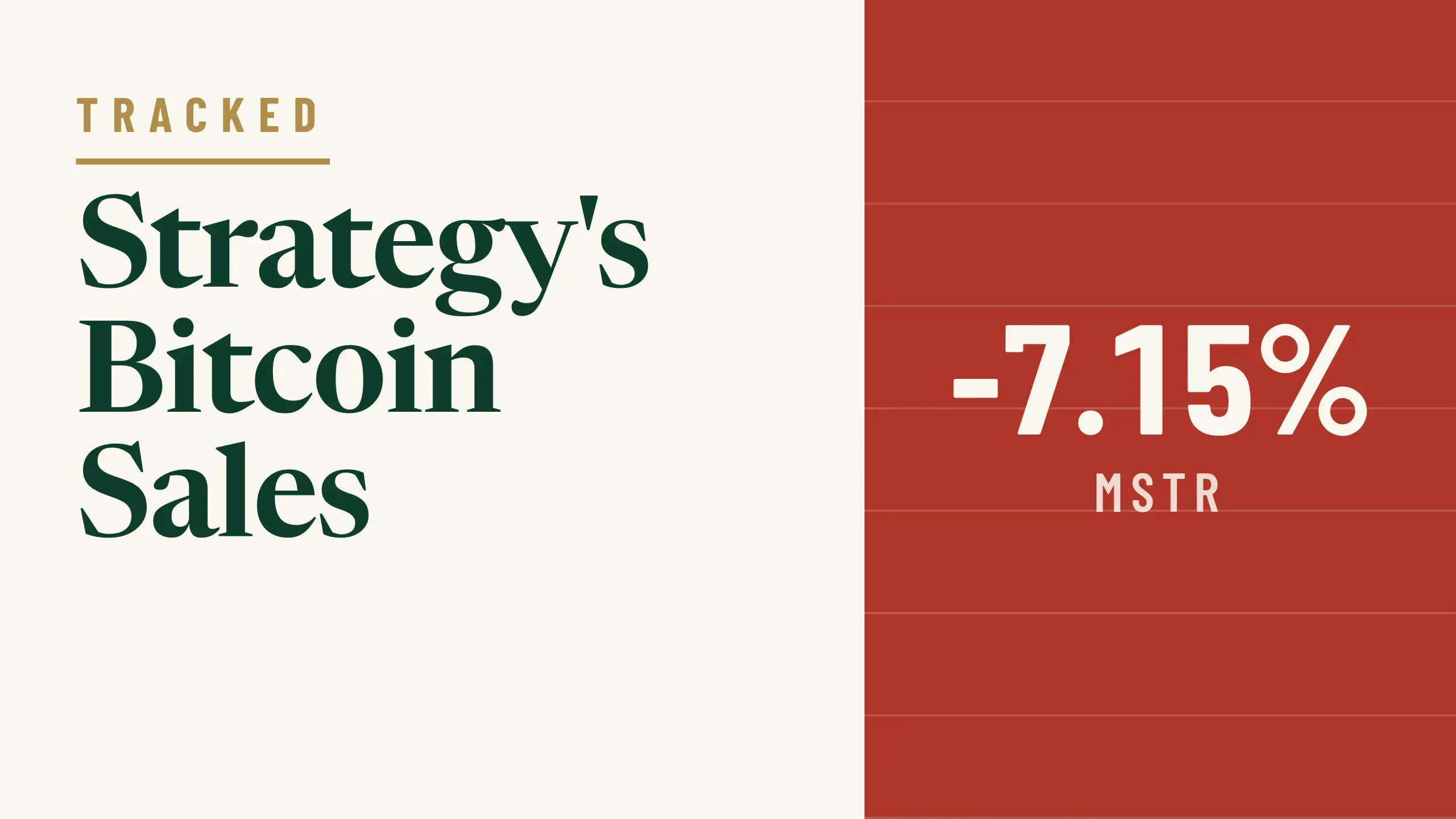Strategy Has Sold $432 Million of Bitcoin This Year. Is the Biggest Buyer Turning Into a Seller?