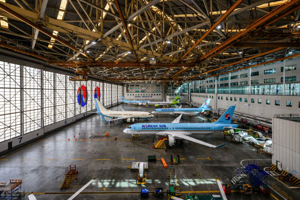 Boeing benefits from another Trump trade deal with a $36 billion jet order from Korean Air