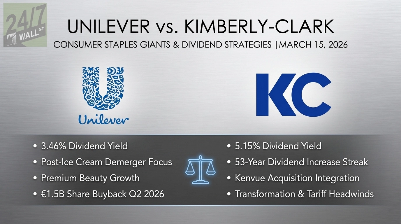 Unilever vs. Kimberly-Clark: Two Consumer Staples Giants, One Better Dividend
