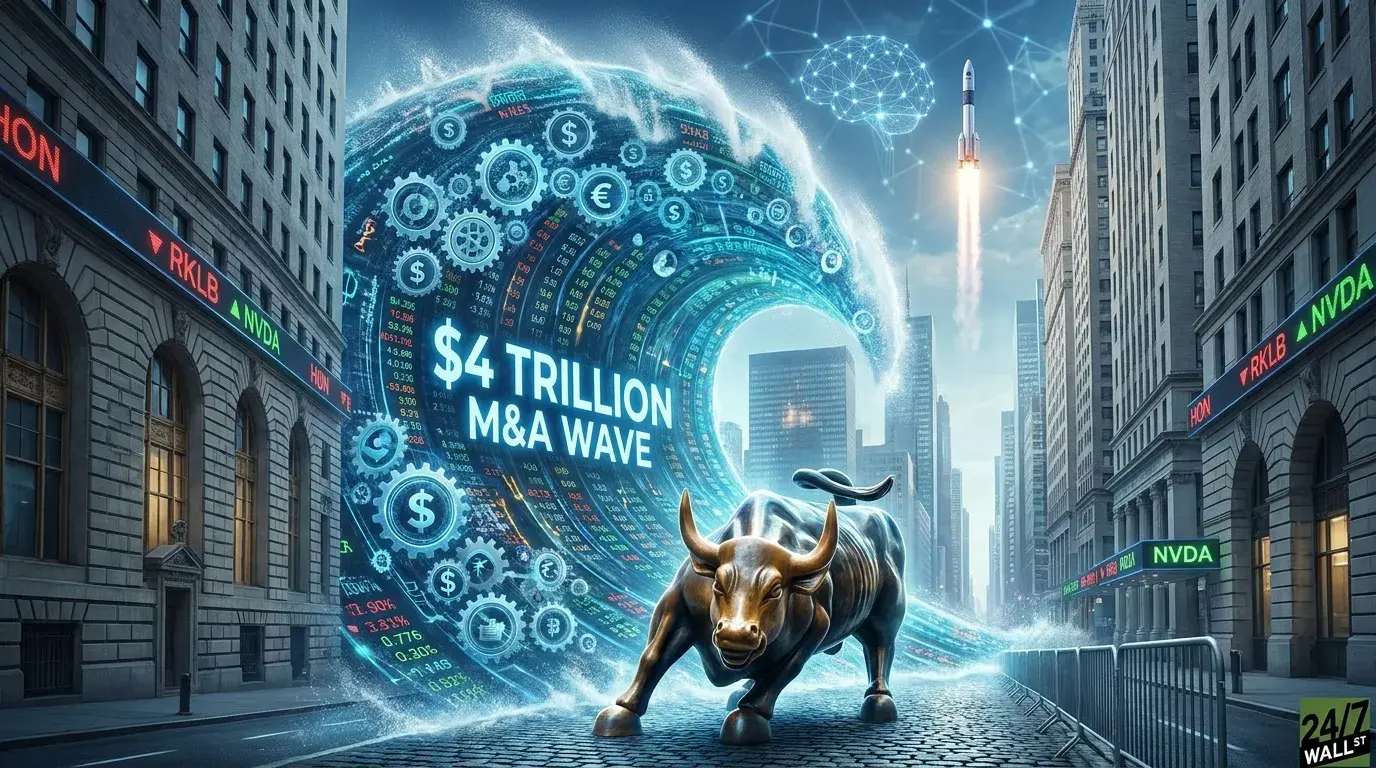 $4 Trillion in Deals Is Coming. Wall Street Hasn't Seen an M&A Wave This Big in a Decade