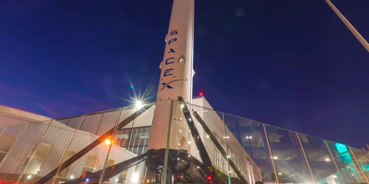 SpaceX could soon file for an IPO. Why EchoStar and other space stocks are rising.