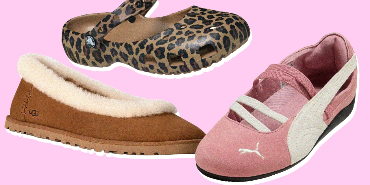 Ballet flats are so popular that even brands like Birkenstock and Crocs are cashing in on the trend