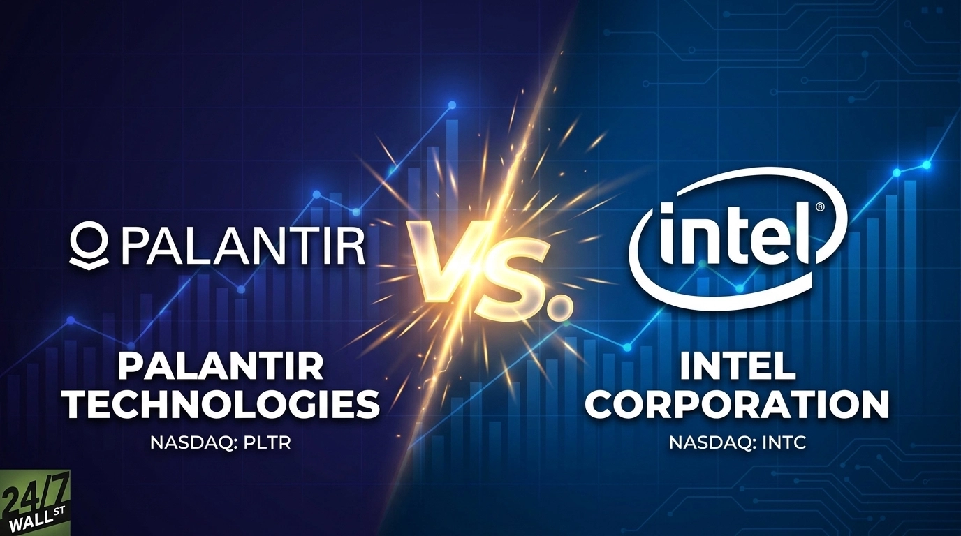 Palantir Vs. Intel: Choose One for The Rest of 2026