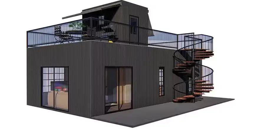 Home Depot tiny home kit with spiral staircase is under $50K - Business Insider