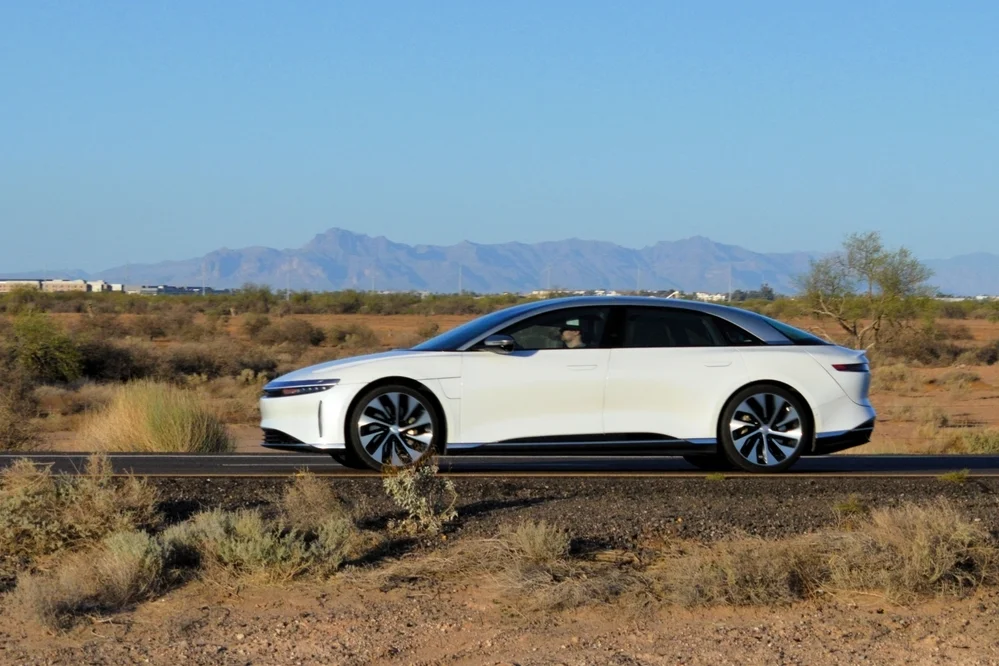 Lucid Just Drove 749 Miles Without Charging And Set A World Record