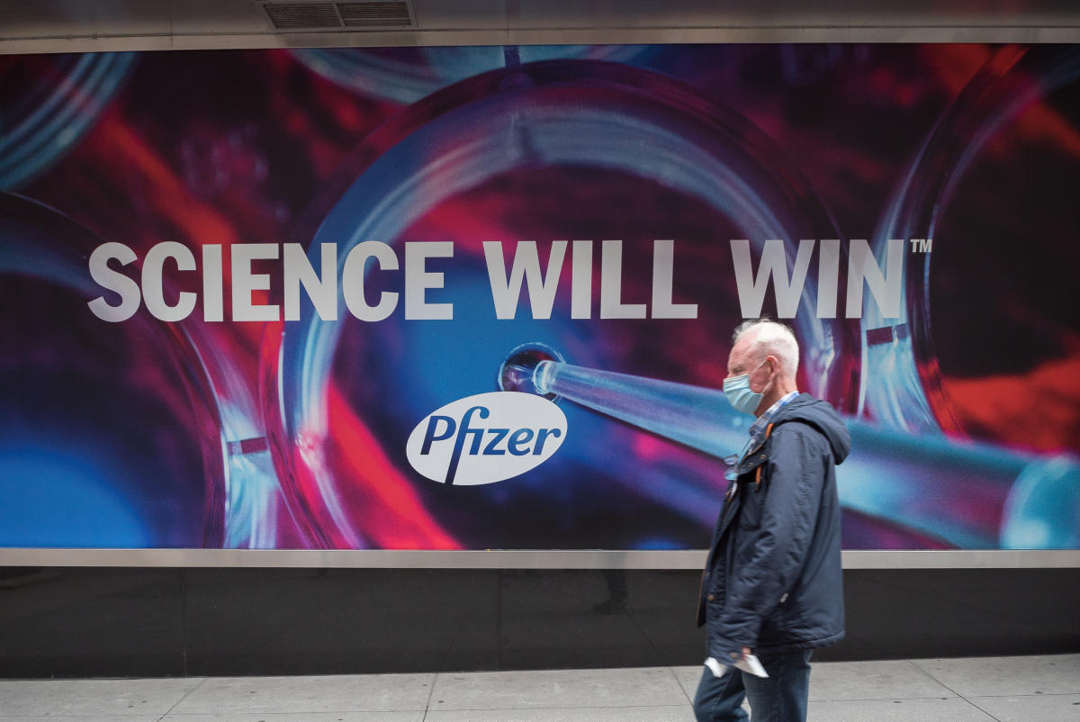 Pfizer stock gains 7% after earnings beat, company calls dividend 'secure' - Yahoo Finance
