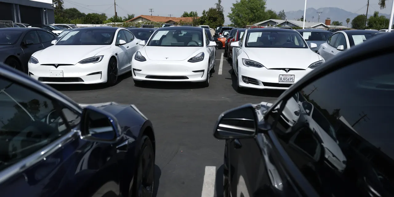 Tesla Stock Is Up. What Toyota’s Earnings Mean for the EV Maker.
