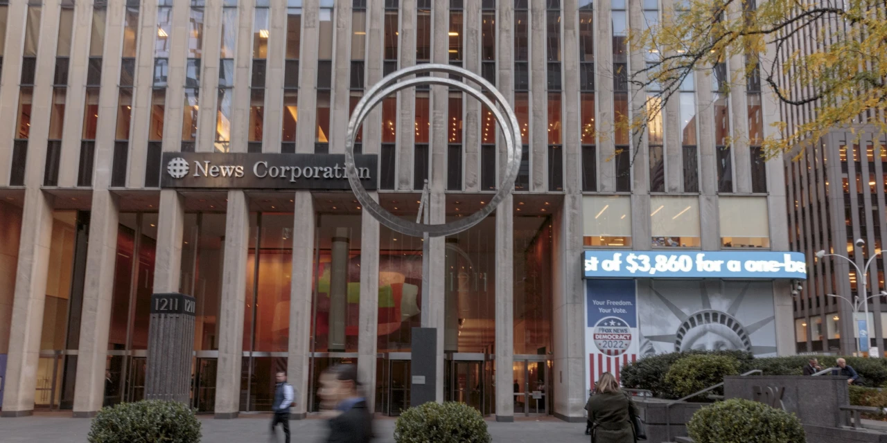 News Corp Revenue Climbs with Growth at Dow Jones, Real Estate Units