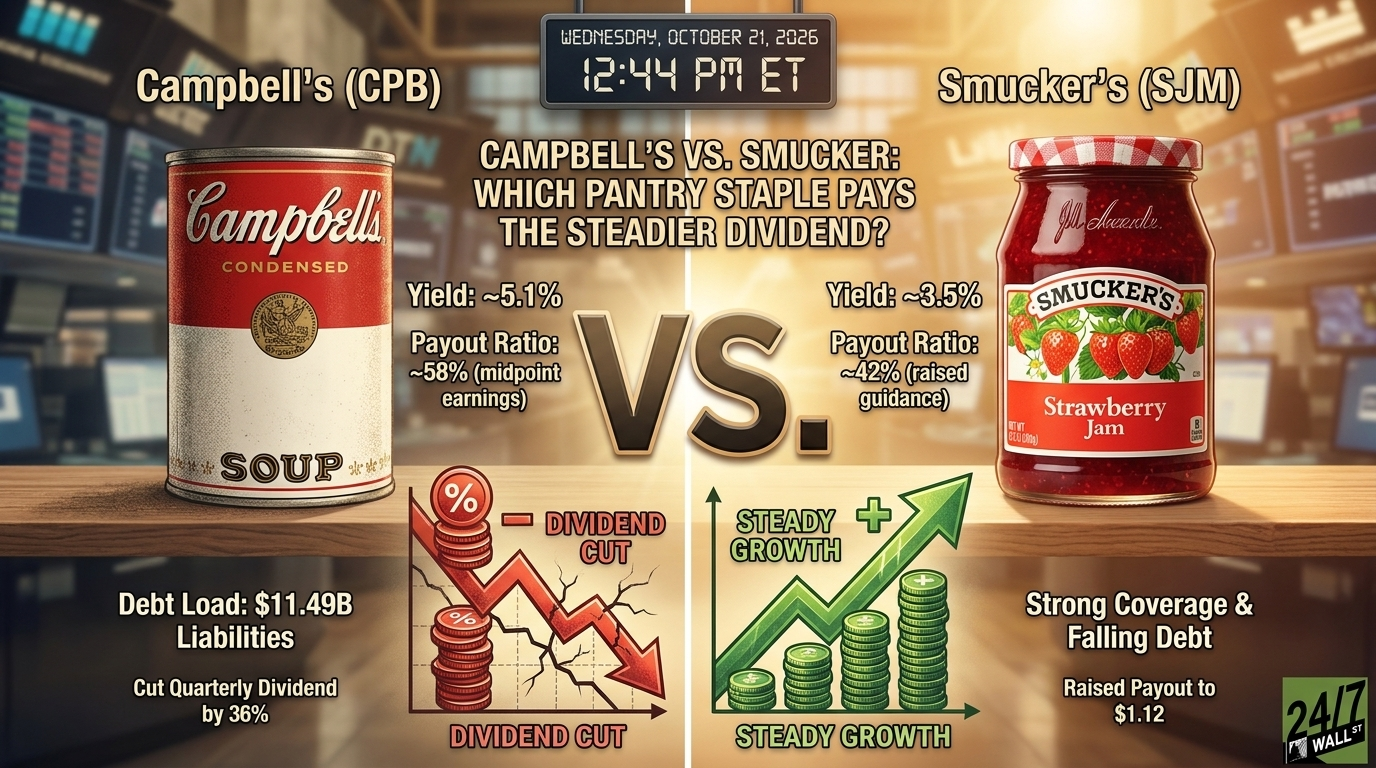 Campbell's Dividend Cut Changes the Math. Is Smucker the Clear Winner?