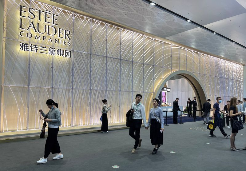 Estee Lauder lifts annual profit view on US, China demand recovery