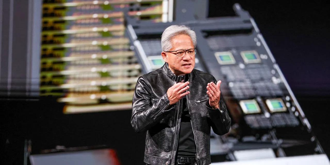 Intel and AMD shares fall more than Nvidia rises on new PC superchip