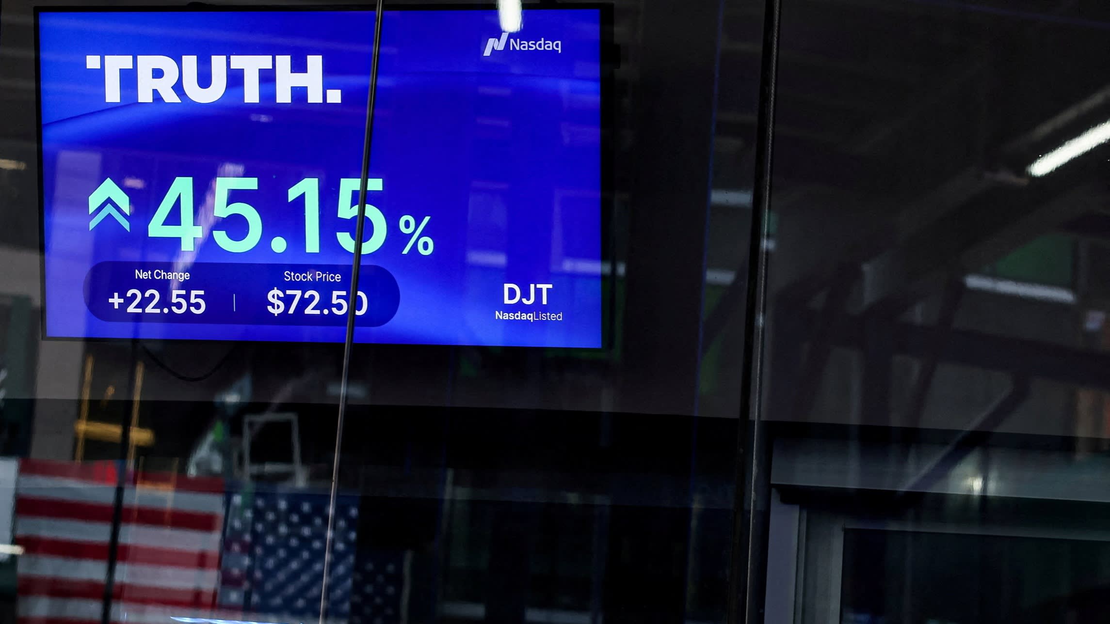 Trump media group plans new token with Crypto.com