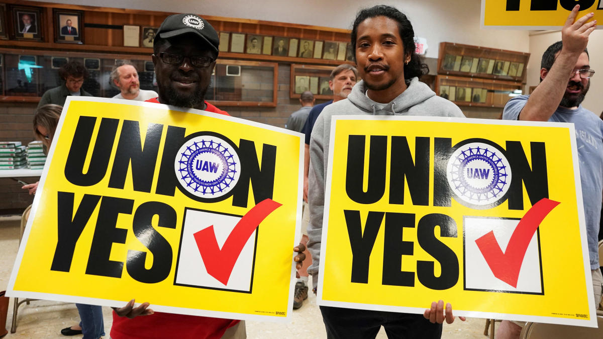Volkswagen-UAW vote a 'watershed moment' for US labor unions