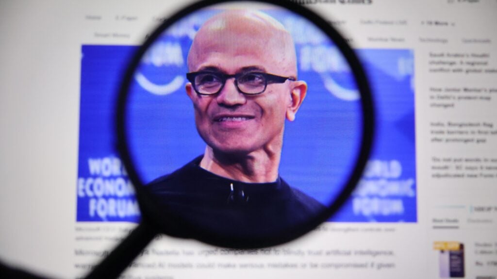 Satya Nadella Says Microsoft Is Rebuilding Around AI Agents as Trump Pushes ‘Super Intelligence’ — From 11,000 Models to Agents That Work on Your Behalf