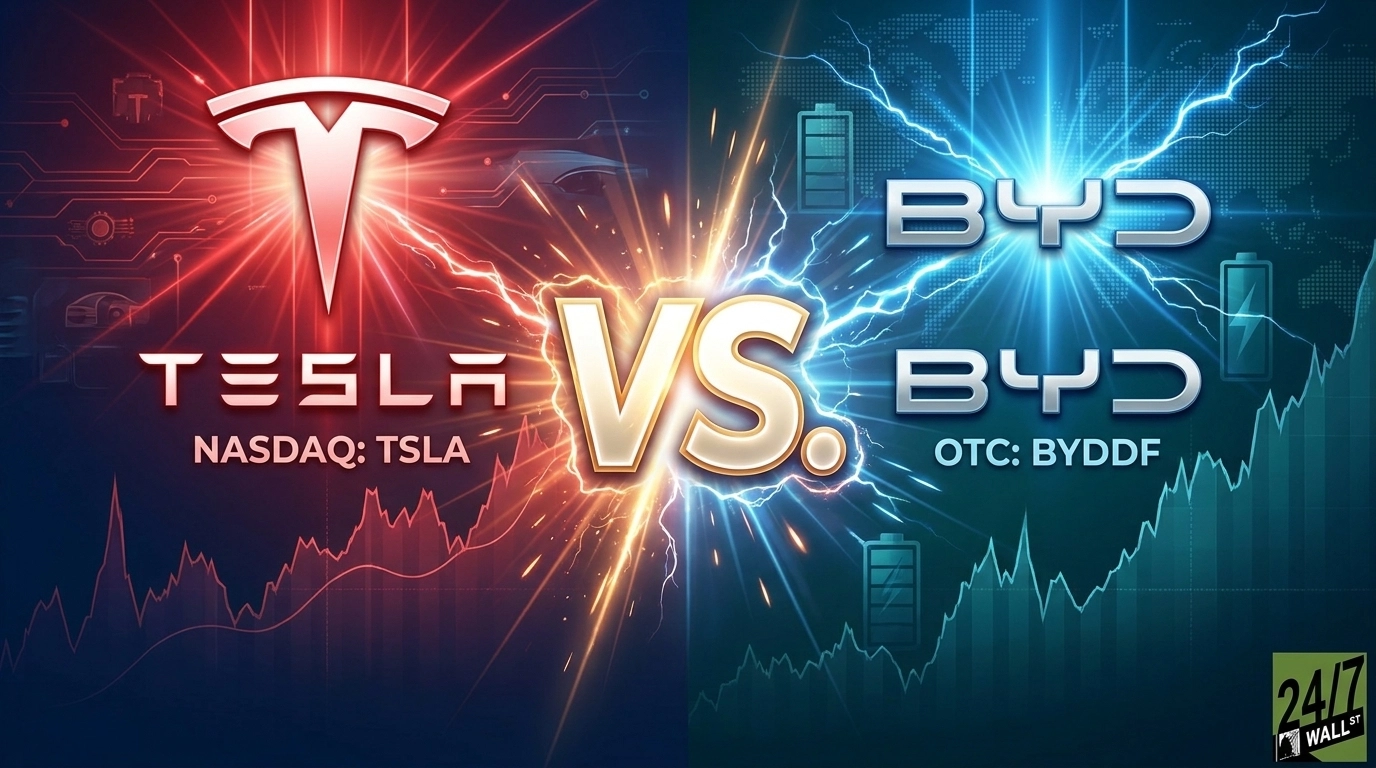 Tesla vs. BYD: One Stock Could Be Poised for a Bigger Comeback